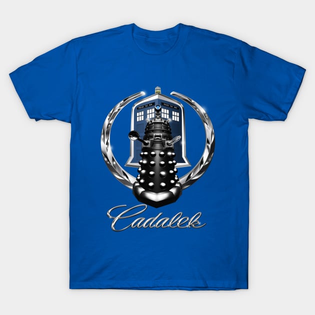 Cadalek in Tardis Blue T-Shirt by Magmata